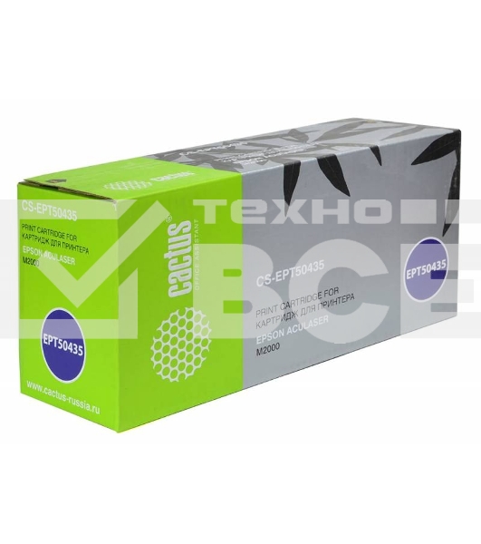Картридж лазерный Cactus CS-EPT50435 черный (8000 стр.) для Epson AcuLaser M2000