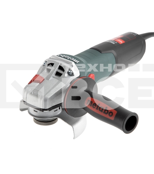 Шлифовальные машины Metabo W 9-125 Quick 600374000 шлифмашина угловая { 900вт,2.5Нм, 10500 об/мин, вес 2.1 кг }