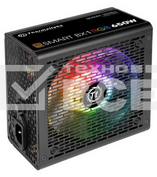 Блок питания Thermaltake Smart PS-SPR-0650NHSABE-1, 650Вт, 80 PLUS Bronze, 120мм, черный