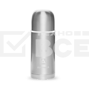 Термос Арктика 105-500, узкое горло 0,5 л, современный, холод/тепло 24 ч