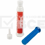 Флюс-гель для пайки Rexant, BGA и SMD, 12 мл, техно-шприц, блистер, фото 1