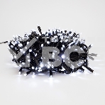 Гирлянда «Кластер» 10 м, 400 LED, черный каучук, IP67, соединяемая, цвет свечения белый NEON-NIGHT, фото2