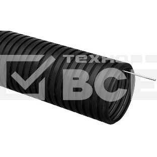 Труба гофр. Iek CTG20-16-K02-010-1 ПНД d 16 с зондом (10 м) черный