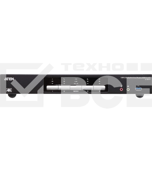 Переключатель-KVM USB 4PORT DUAL-DP CS1944DP-AT-G ATEN