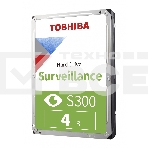 Жесткий диск Toshiba HDD  SATA3 4Tb Surveillance S300 (SMR) 5400  256Mb  (analog HDWT740UZSVA), фото13