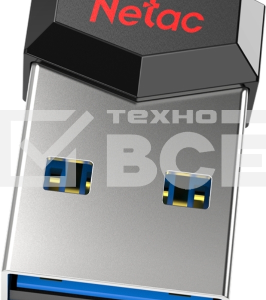 Флеш диск Netac UM81 64Gb <NT03UM81N-064G-20BK>, USB2.0, Ultra compact