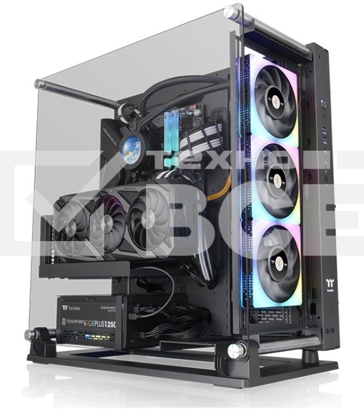 Корпус Thermaltake Core P3 TG PRO черный без БП ATX 3x120mm 3x140mm 2xUSB2.0 2xUSB3.0 audio bott PSU