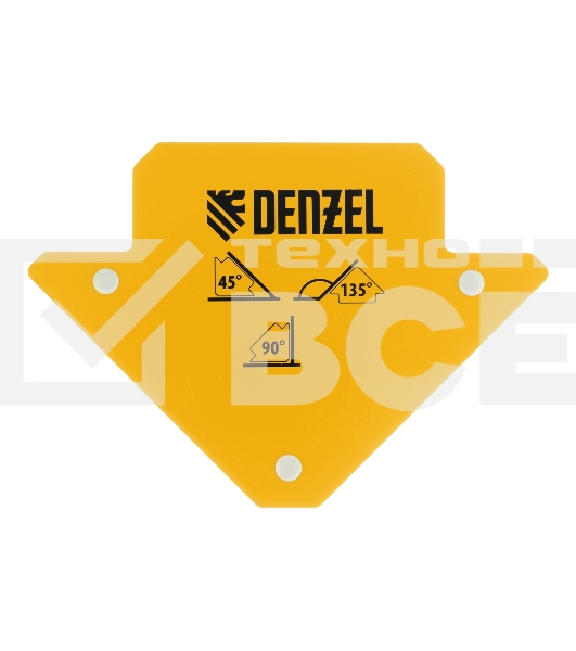 Фиксатор магнитный для сварочных работ усилие 25 LB Denzel