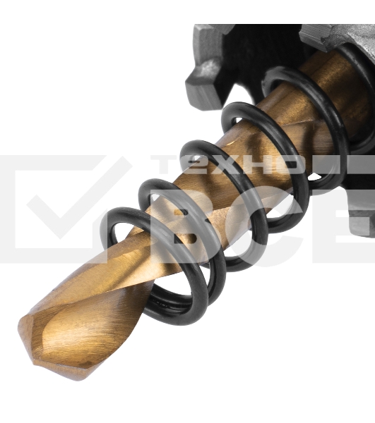 Коронка по металлу твердосплавная, 22 мм Denzel