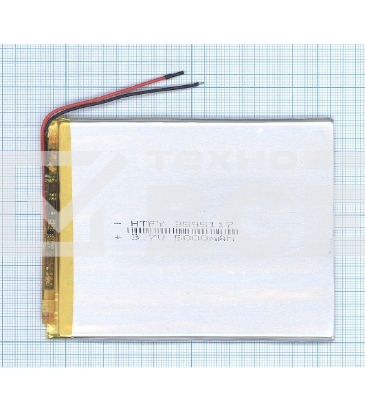 Аккумулятор Li-Pol (батарея) 3.5*95*117мм 2pin 3.7V/5000mAh