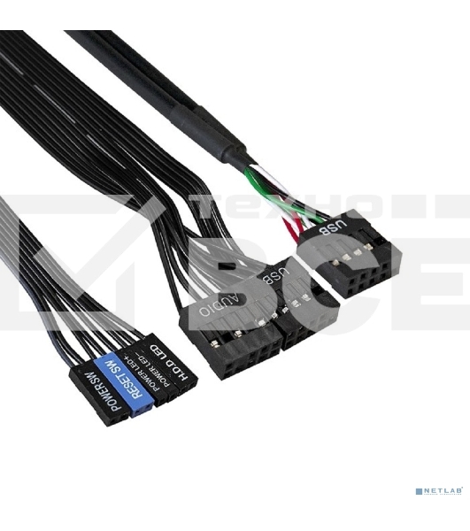 Корпус Minitower ExeGate EX291139RUS BAA-105-01 (mATX, без БП, 2*USB, аудио, черный)