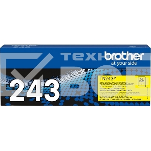Картридж лазерный Brother TN243Y жёлтый (1000стр.) для Brother DCP-9010 HL-3040/3050/3070 MFC-9010/9120/9320