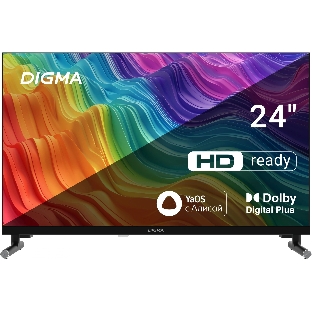 Телевизор Digma 24' DM-LED24SBB32 черный LED HD 60Hz Яндекс ТВ