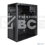 Компьютерный корпус Miditower ExeGate AA-440U-AA400 (ATX, AA400 8 см, 2*USB+1*USB3.0, аудио, черный), фото5