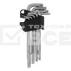 Набор ключей имбусовых Torx-Tempered, TT10-50, CrV, 9 шт., удлиненные Сибртех, фото9