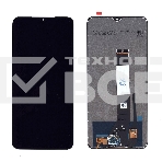 Дисплей в сборе с тачскрином для Xiaomi Poco M3, черный, фото2