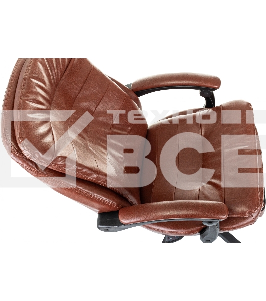 Кресло руководителя Бюрократ T-9950MSG-F/BROWN-PU