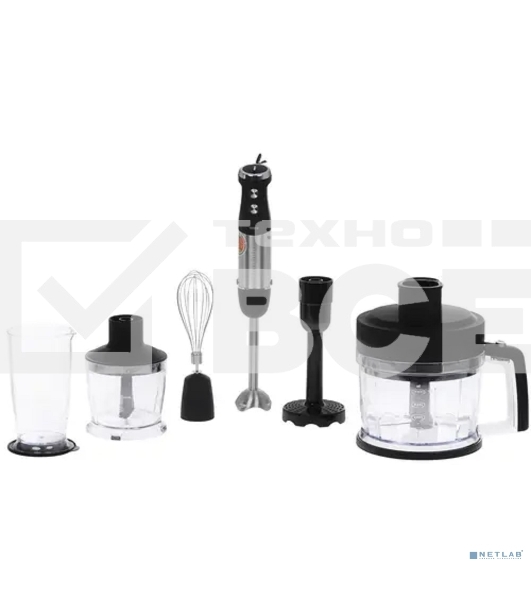 Блендер погружной Redmond BH406, 1500Вт, черный