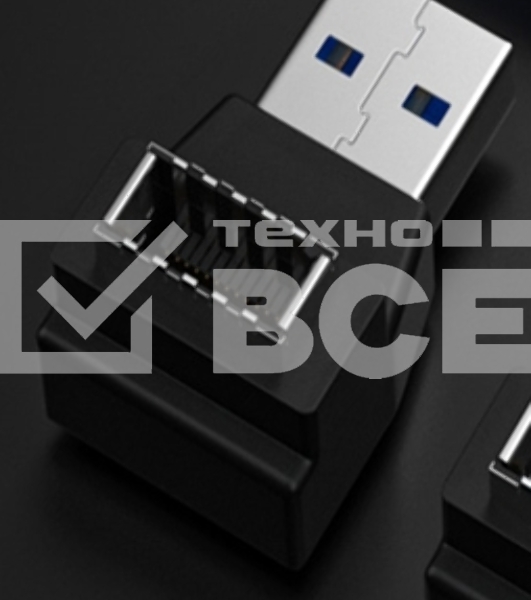 Переходник USB Type E мама на USB Type A папа