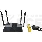 Двухдиапазонный Wi-Fi 6 маршрутизатор AX1800, 1x1000Base-T WAN, 3x1000Base-T LAN, 4 внешние антенны 5 dBi, фото6