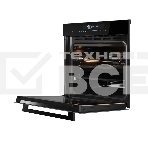 Встраиваемый духовой шкаф Kuppersberg HT 613 Black, High-Tech, объем 72 л, 12 режимов работы, быстрый нагрев, телескопические направляющие, доводчик двери, таймер, термощуп, 3 стекла в дверце, сенсорное управление, блокировка от детей, энергоэффективность, фото3