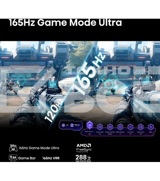 Телевизор 65'' Hisense 65U7Q PRO черный Mini LED UHD 144Hz Smart TV
