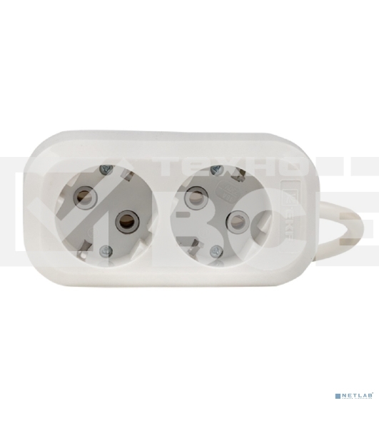 Удлинитель EKF UBA16-310-2-05 'Эксперт' 2 гнезда 5 метров 16А/3,5 кВт с заземлением ПВС 3х1 EKF PROxima