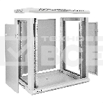 Шкаф телекоммуникационный 19' настенный 12U ExeGate EC-WM-12U.450.M.GREY (19”, 12U, 600x450x635 мм (ШхГхВ), передняя дверь металл, съемные боковые панели, пыле- и влагозащита IP23, светло-серый RAL 7035), фото4