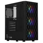 Компьютерный корпус Miditower ExeGate EVO-8243-NPX700 (ATX, БП 700NPX с вент 12 см, 2хUSB+1хUSB 3.0, черный, 3 вент. с RGb подсветкой, боковая панель - закаленное стекло), фото15