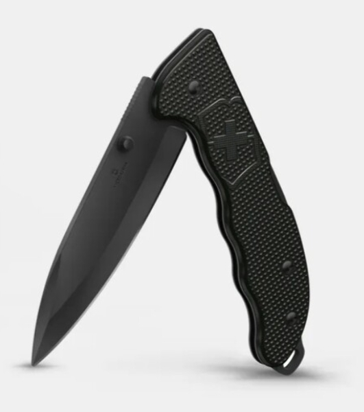 Нож перочинный Victorinox Evoke BS Alox Black (0.9415.DS23) 136мм 4функц. черный без чехла подар.коробка