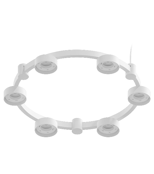 Корпус светильника C9231/6 SWH белый песок D550*70.5mm GX53/6