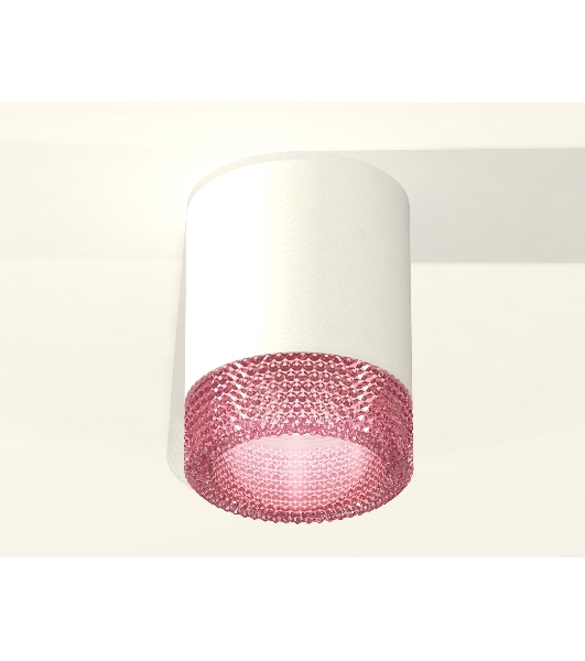 Светильник Ambrella Light XS6301042 SWH/PI белый песок/розовый MR16 GU5.3 (C6301, N6152)