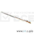 Кабель UTP (U/UTP), кат. 5e, 4 пары, (305 м), (24 AWG), одножильный (solid), серый, PVC, фото2