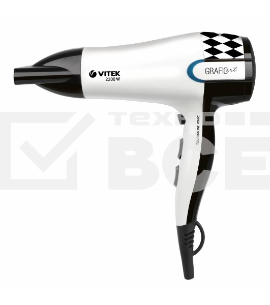 Фен Vitek VT-2299 W белый 2200Вт    