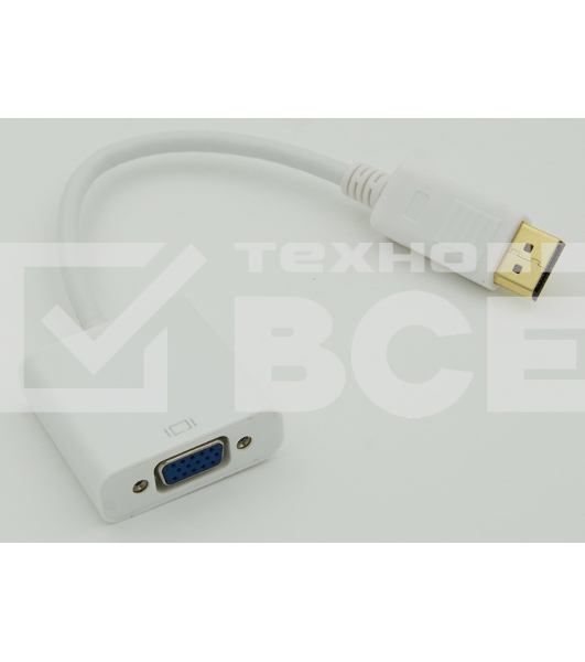 Переходник Belsis Display port (male) to VGA (female)