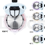 Чайник электрический Kitfort КТ-640-1 1.7л. 2200Вт голубой (корпус: пластик/стекло), фото4