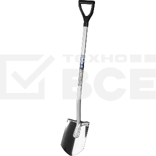 Штыковая лопата Зубр Артель-НС  из нержавеющей стали с рукояткой 39407_z01