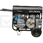 Электрогенератор дизельный Hyundai DHY8000LE, 6.5 кВт, 79 дБ, 111 кг, фото 1