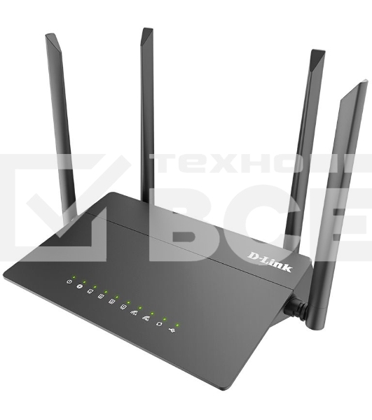 Беспроводной двухдиапазонный маршрутизатор D-Link DIR-815/RU/R4A AC1200 с поддержкой технологии MU-MIMO, 3G/LTE и USB-портом