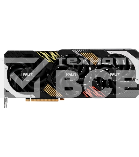 Видеокарта Palit RTX4070Ti GAMINGPRO OC NVIDIA GeForce RTX 4070TI PCI-E 4.0 12288Mb 192 GDDR6X 2310/21000 HDMIx1 DPx3 HDCP Ret