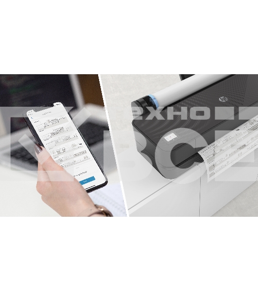 Плоттер струйный HP Designjet T230 (5HB07A), A1, 24