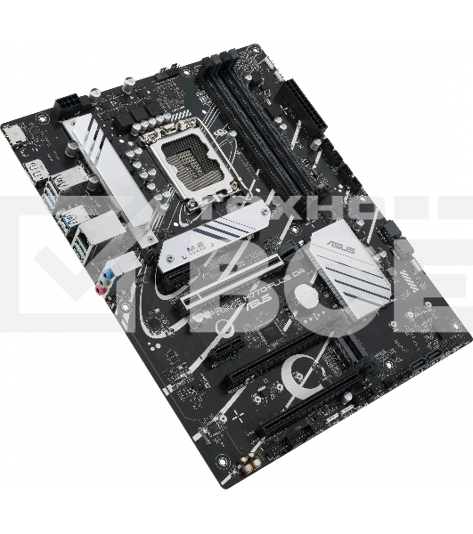 Материнская плата ASUS PRIME H770-PLUS D4, LGA 1700, Intel H770, 4xDDR4, 4xSATA, 3xM.2 PCIe 4.0 x4, 1xPCIe 5.0 x16, 2xPCIe 4.0 x4, 1xHDMI, 1xDP, 1xUSB-C 3.2 Gen 2, 2xUSB 3.2 Gen 2, 3xUSB 3.2 Gen 1, 1x 1Gb LAN, 3x3.5 мм, 7.1, ATX