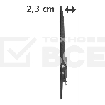 Кронштейн для телевизора Hama 00220809 черный 32