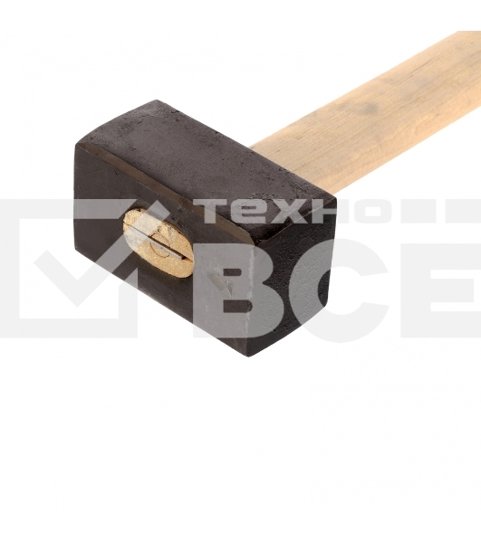 Кувалда Сибртех 4000 г, кованая головка, деревянная рукоятка 380 мм