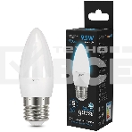 Лампа светодиодная Gauss 103102310 9.5Вт цок.:E27 свеча 220B 6500K св.свеч.бел.хол. (упак.:10шт), фото2