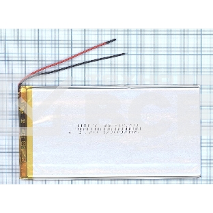 Аккумулятор Li-Pol (батарея) 3.5x70x140мм 2pin 3.7V/5000mAh
