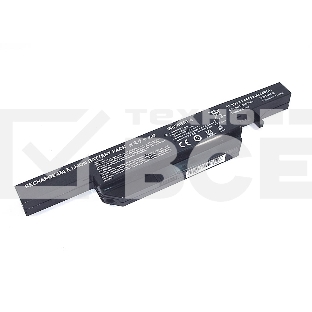 Аккумуляторная батарея для ноутбука Clevo W650-3S2P 11.1V 5200mAh OEM черный