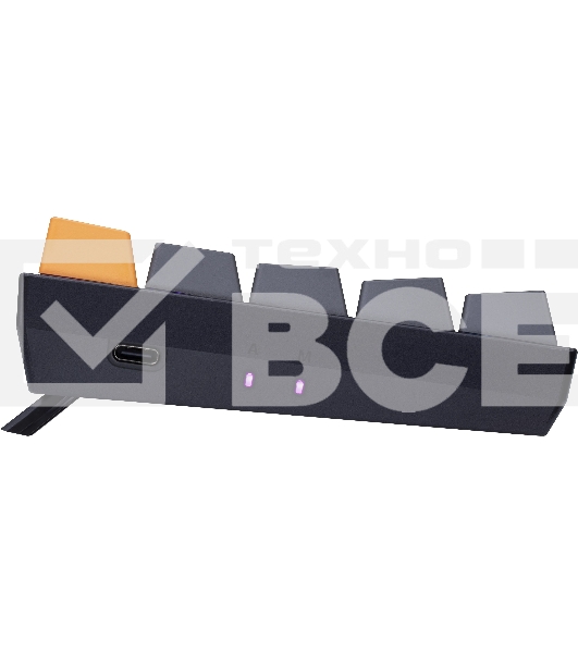 Клавиатура Redragon Caraxes Pro беспроводная, USB, Bluetooth/Радиоканал, черный