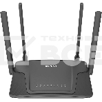 Двухдиапазонный Wi-Fi 6 маршрутизатор AX1500, 1x1000Base-T WAN, 3x1000Base-T LAN, 4 внешние антенны 5 dBi, фото2
