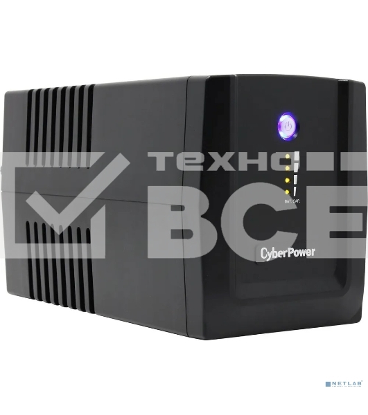 Источник бесперебойного питания CyberPower UT1500EIG ИБП {Line-Interactive, Tower, 1500VA/900W USB/RJ11/45/USB charger A/C (6 IEC С13) NEW}